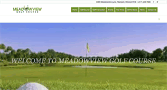 Desktop Screenshot of meadowviewgolf.com